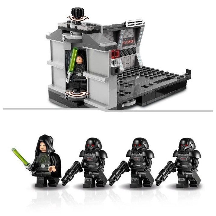 LEGO 75324 Star Wars L'Attaque Des Dark Troopers, Jouet Mandalorian a