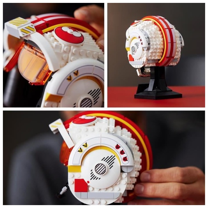 LEGO 75327 Star Wars Le Casque Red Five De Luke Skywalker Modele Rédu