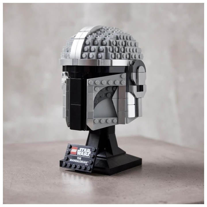 LEGO 75328 Star Wars Le Casque Du Mandalorien Maquette de Collection a