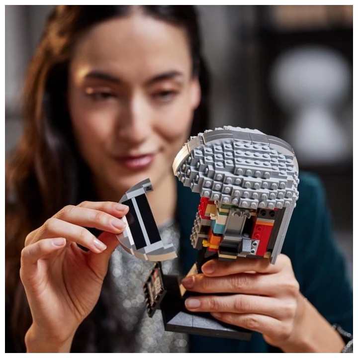 LEGO 75328 Star Wars Le Casque Du Mandalorien Maquette de Collection a