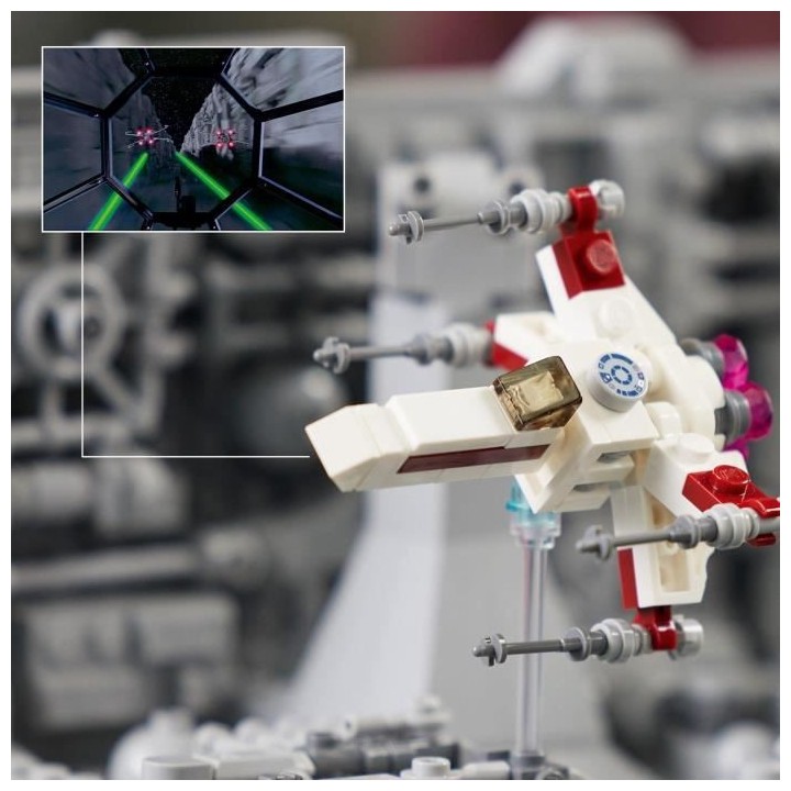 LEGO Star Wars 75329 Diorama de la Poursuite dans les Tranchées de l'