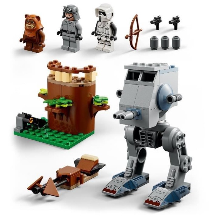 LEGO Star Wars 75332 AT-ST, Jeu de Construction, Marcheur, avec Minifi