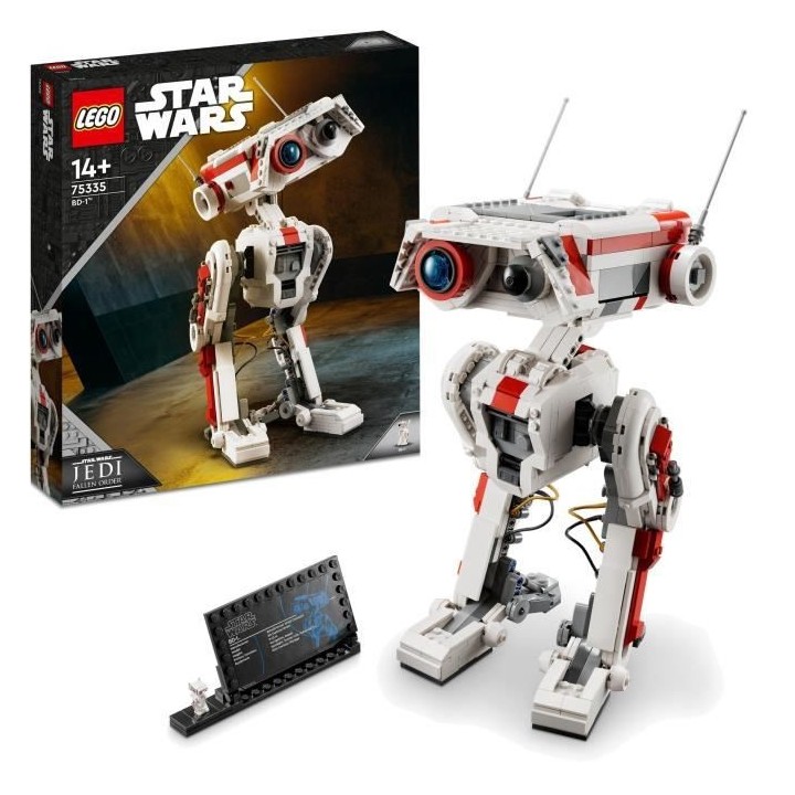 LEGO Star Wars 75335 BD-1, Kit de Construction, Figurine de Droide Art