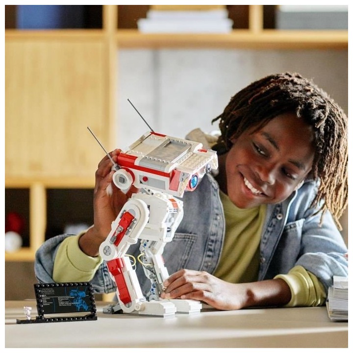 LEGO Star Wars 75335 BD-1, Kit de Construction, Figurine de Droide Art