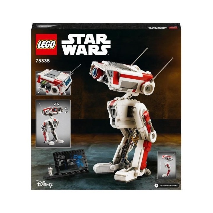 LEGO Star Wars 75335 BD-1, Kit de Construction, Figurine de Droide Art