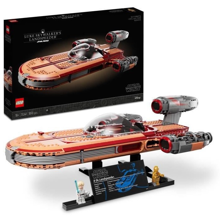 LEGO Star Wars™ 75341 Le Landspeeder™ de Luke Skywalker, Maquette