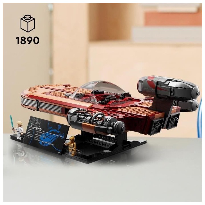 LEGO Star Wars™ 75341 Le Landspeeder™ de Luke Skywalker, Maquette