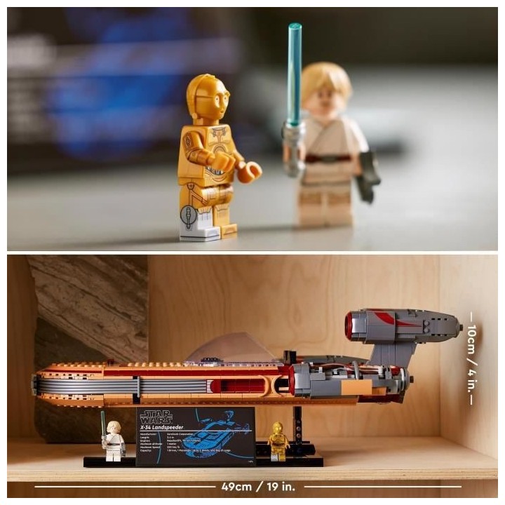 LEGO Star Wars™ 75341 Le Landspeeder™ de Luke Skywalker, Maquette