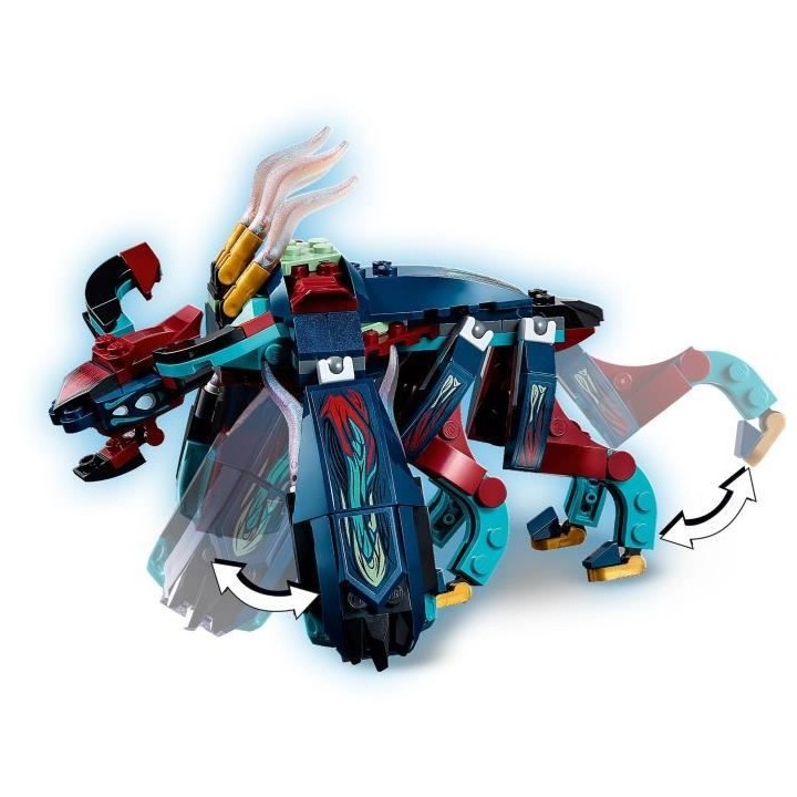 LEGO 76154 Marvel L'Embuscade du Déviant ! Les Éternels, Jouet de Co