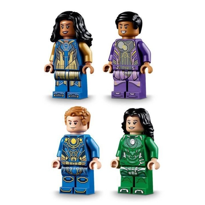 LEGO 76155 Marvel Les Éternels Dans l'Ombre d'Arishem, Kit de Constru