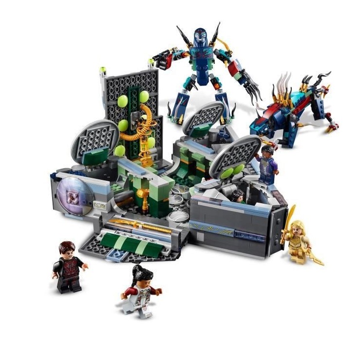 LEGO 76156 Marvel L'ascension du Domo, Jouet de Construction Vaisseau