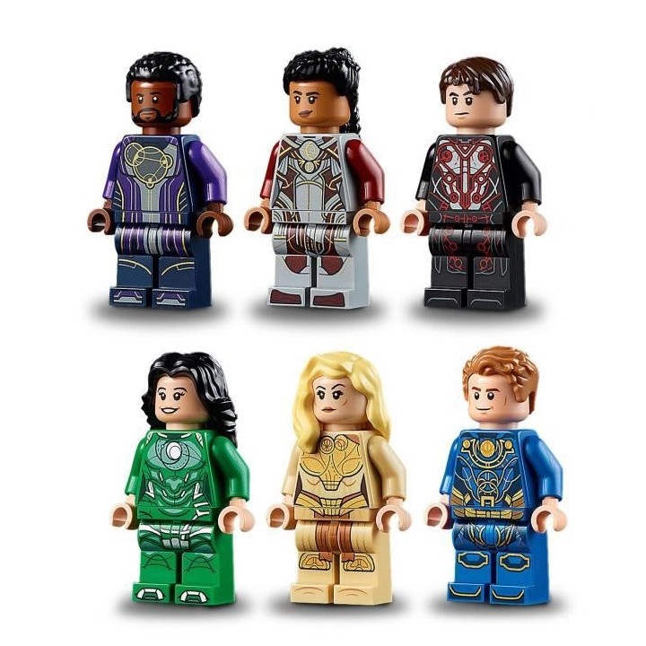 LEGO 76156 Marvel L'ascension du Domo, Jouet de Construction Vaisseau