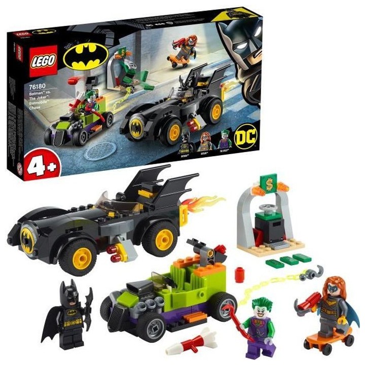 LEGO Batman 76180 Batman contre le Joker : Course-poursuite en Batmobi