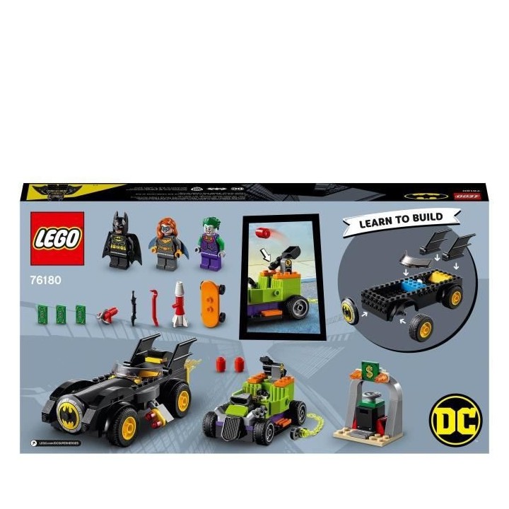 LEGO Batman 76180 Batman contre le Joker : Course-poursuite en Batmobi