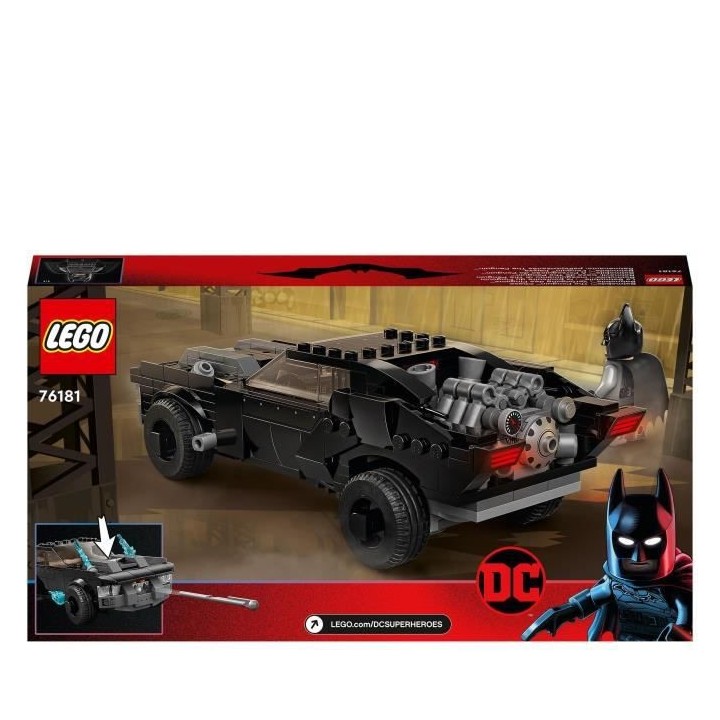 LEGO 76181 DC Batman Batmobile : a La Poursuite du Pingouin, Voiture J