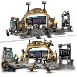 LEGO 76183 DC Batman La Batcave : l'Affrontement du Sphinx, Moto Jouet pour Enfants des 8 ans, avec Catwoman et Alfred