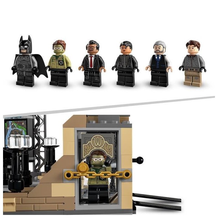 LEGO 76183 DC Batman La Batcave : l'Affrontement du Sphinx, Moto Jouet