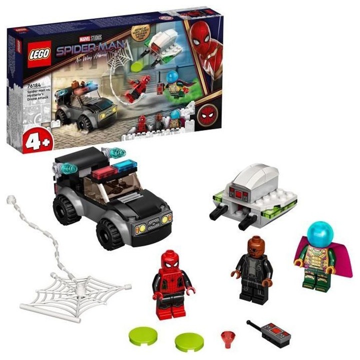 LEGO 76184 Marvel L'Attaque du Drone : Spider-Man contre Mystério, Je