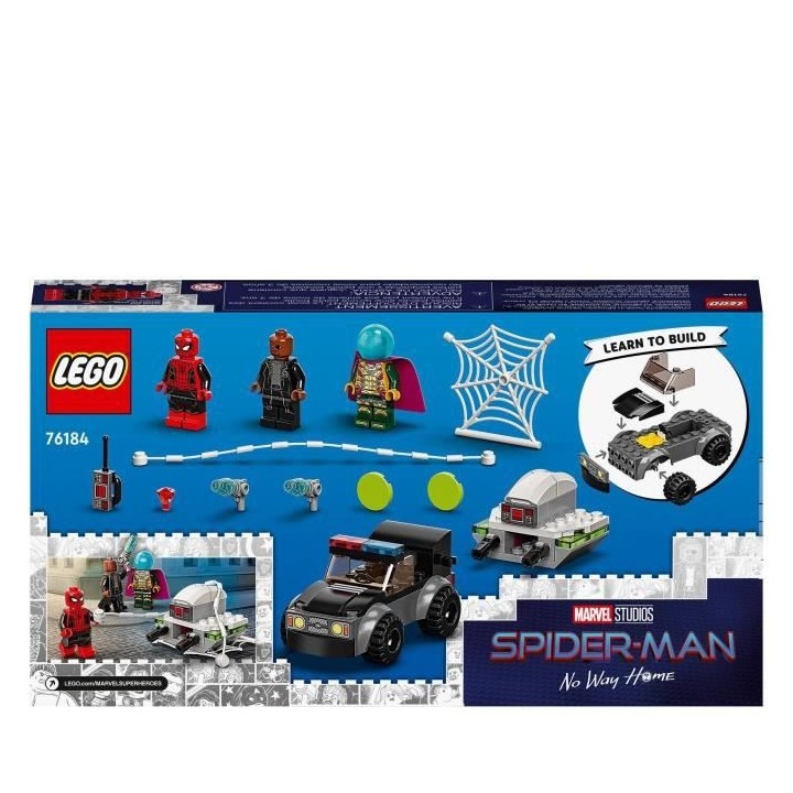 LEGO 76184 Marvel L'Attaque du Drone : Spider-Man contre Mystério, Je