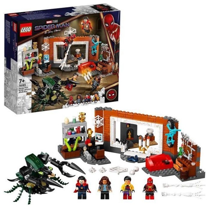 LEGO 76185 Marvel Spider-Man dans l'Atelier du Saint des Saints, Jouet