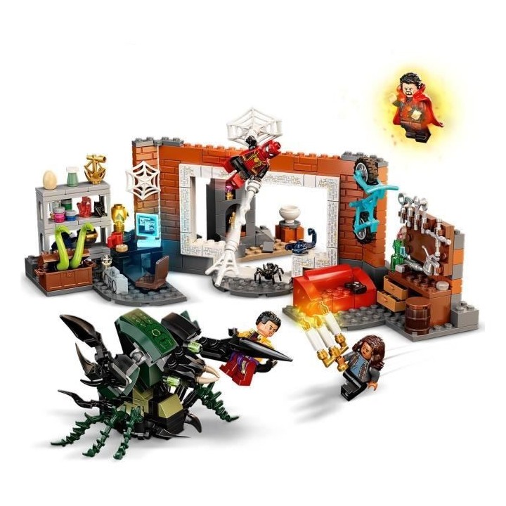 LEGO 76185 Marvel Spider-Man dans l'Atelier du Saint des Saints, Jouet