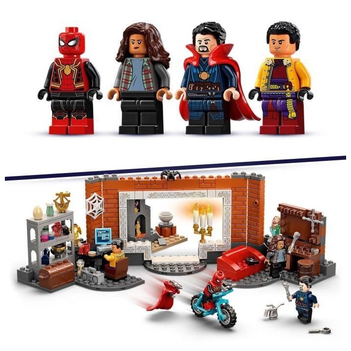 LEGO 76185 Marvel Spider-Man dans l'Atelier du Saint des Saints, Jouet