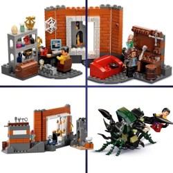 LEGO 76185 Marvel Spider-Man dans l'Atelier du Saint des Saints, Jouet pour Enfants +7 ans, Figurines Dr Strange et Monstre