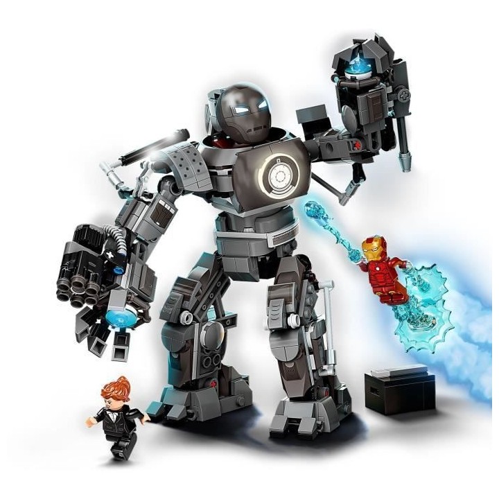 LEGO 76190 Marvel Iron Man : la destruction d'Iron Monger Figurine et