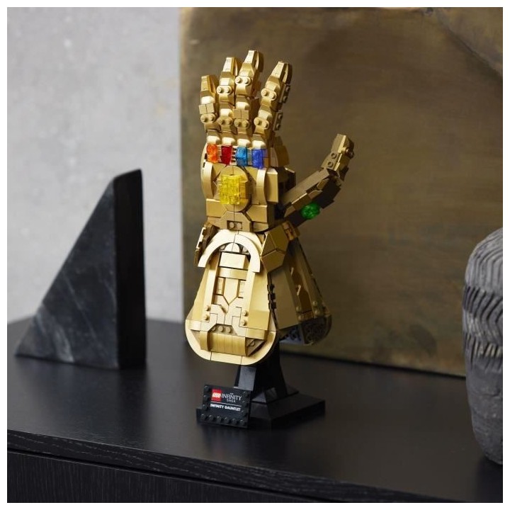 LEGO 76191 Marvel Le Gant de l'infini –Thanos a construire pour Adul
