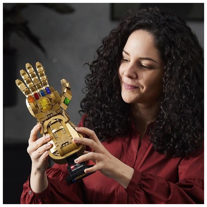 LEGO 76191 Marvel Le Gant de l'infini –Thanos a construire pour Adul