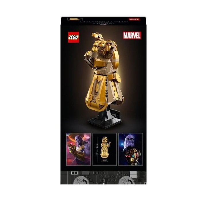 LEGO 76191 Marvel Le Gant de l'infini –Thanos a construire pour Adul