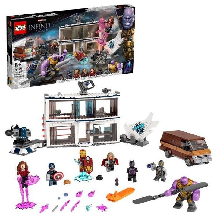 LEGO 76192 Marvel Super Heroes™ Le combat final d'Avengers: Endgame,