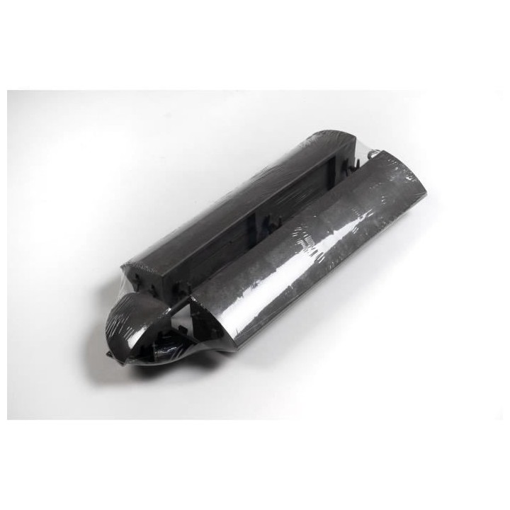 QUADRA Bordures pour dalle - Gris - Pack de 4 unités + 2 angles