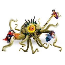 LEGO 76205 Marvel L'Attaque de Gargantos, Jouet de Construction Dr Strange avec Monstre Pieuvre pour Enfants +8 ans