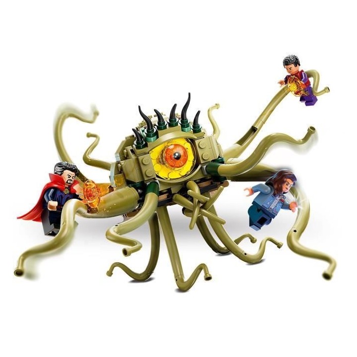 LEGO 76205 Marvel L'Attaque de Gargantos, Jouet de Construction Dr Str