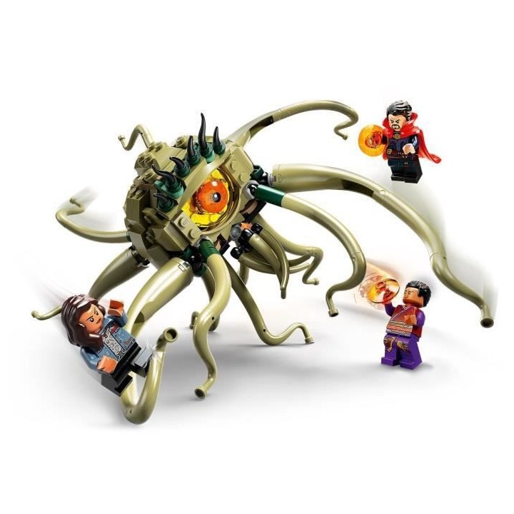 LEGO 76205 Marvel L'Attaque de Gargantos, Jouet de Construction Dr Str
