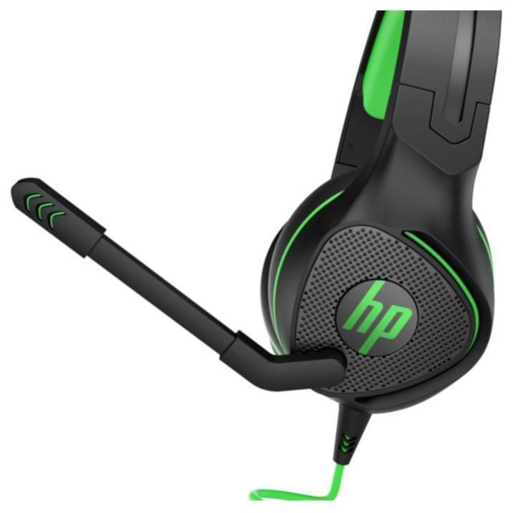 Casque de jeu 400 pour HP Pavilion - Filaire - Noir et vert