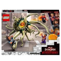 LEGO 76205 Marvel L'Attaque de Gargantos, Jouet de Construction Dr Strange avec Monstre Pieuvre pour Enfants +8 ans