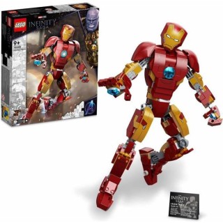 LEGO 76206 Marvel L'Armure Articulée d'Iron Man, Figurine Collectionn