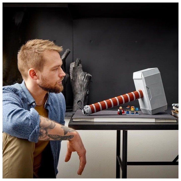 LEGO 76209 Marvel Le Marteau De Thor?, Maquette a Construire, Avengers