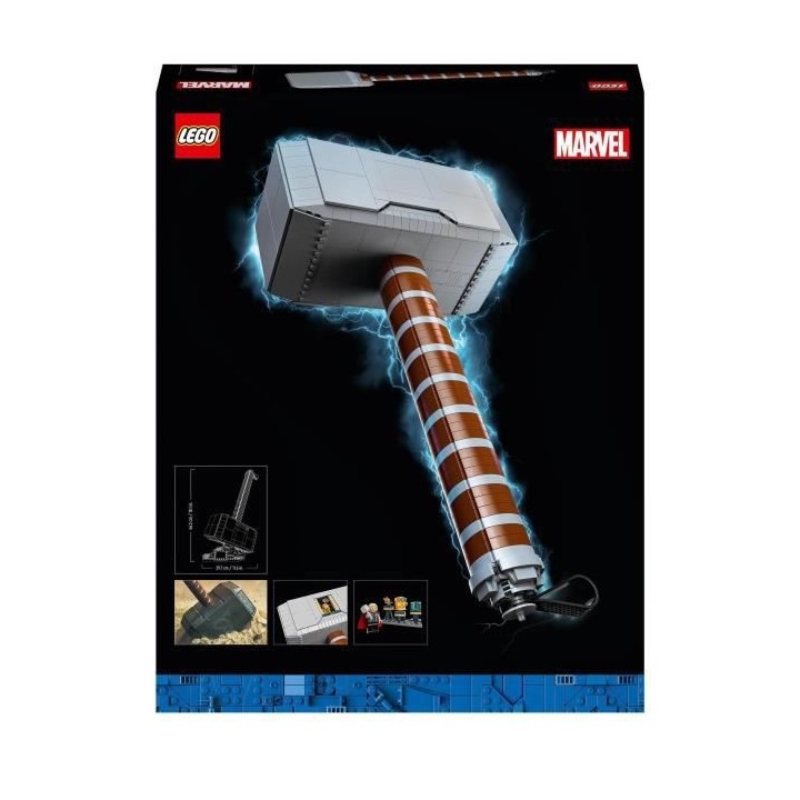 LEGO 76209 Marvel Le Marteau De Thor?, Maquette a Construire, Avengers