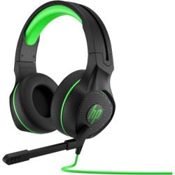 Casque de jeu 400 pour HP Pavilion - Filaire - Noir et vert