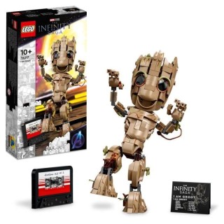 LEGO Marvel 76217 Je s'Appelle Groot, Figurine sur Les Gardiens de la
