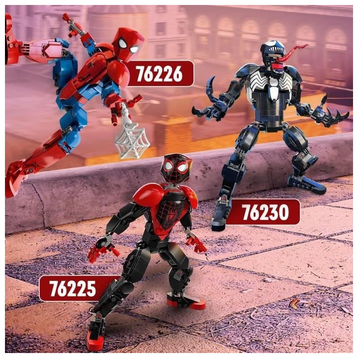 LEGO Marvel 76225 La Figurine de Miles Morales, Jouet Super-Héros, Ca