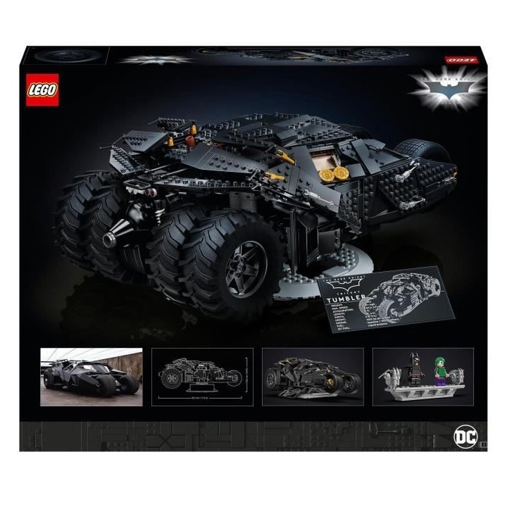 LEGO 76240 DC Batman La Batmobile™ Tumbler, Set Pour Adultes a Expos