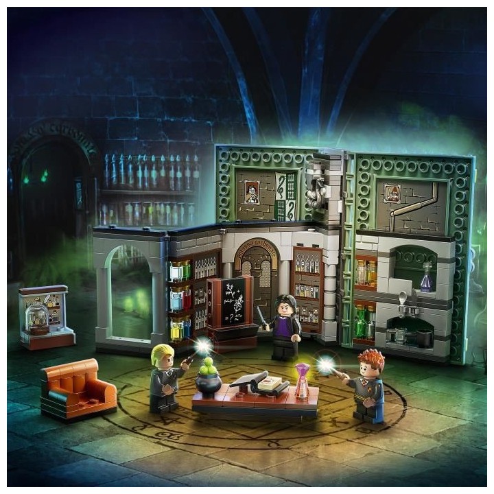 LEGO Harry Potter 76383 Poudlard : le cours de potions, Idée Cadeau J