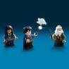 LEGO Harry Potter™76385 Poudlard : Le cours de sortileges, livre incluant les figurines de Harry Potter™ et du professeur Fl