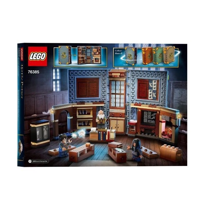 LEGO Harry Potter™76385 Poudlard : Le cours de sortileges, livre inc