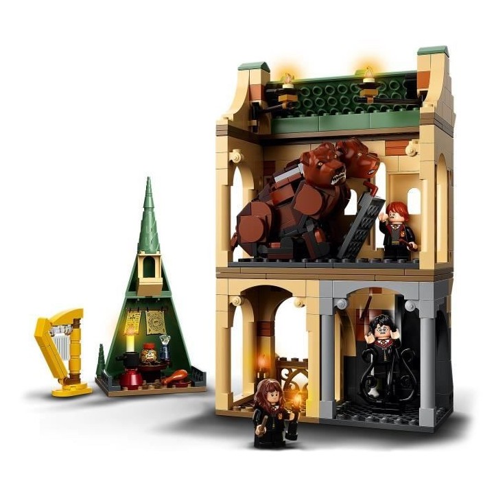 LEGO 76387 Harry Potter™ Poudlard : rencontre avec Touffu, Jeu de Co