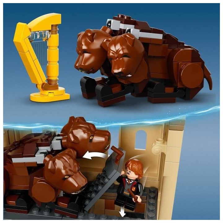 LEGO 76387 Harry Potter™ Poudlard : rencontre avec Touffu, Jeu de Co